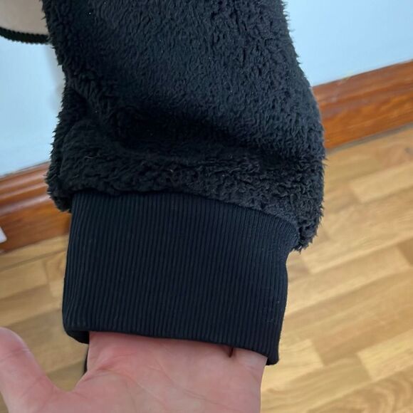 Lauren Ralph Lauren Womens Teddy Jacket Fully Zip Black Size Extra Large NWT - Picture 5 of 13